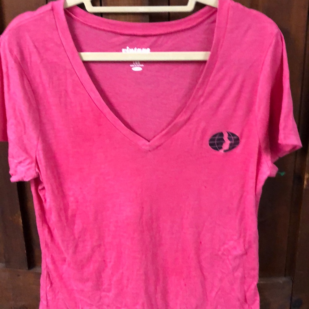 Pink Old Navy vintage v-neck